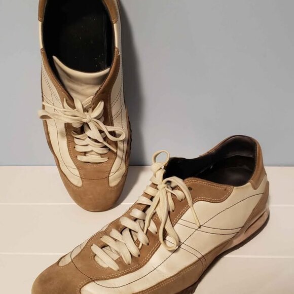 Cole Haan Nike Air Sole White and Brown 9.5M - Picture 3 of 10